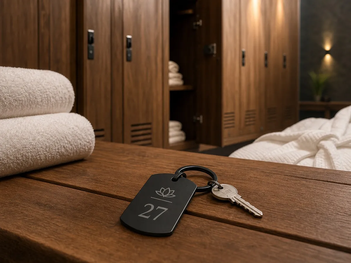Spa & wellness — dulapuri cu cheie